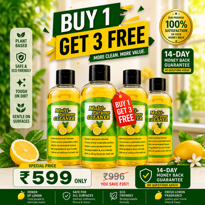 Powerful Multifunctional Cleaner – Buy 1 Get 3 FREE