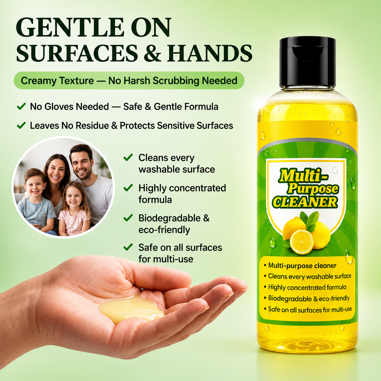Powerful Multifunctional Cleaner – Buy 1 Get 3 FREE