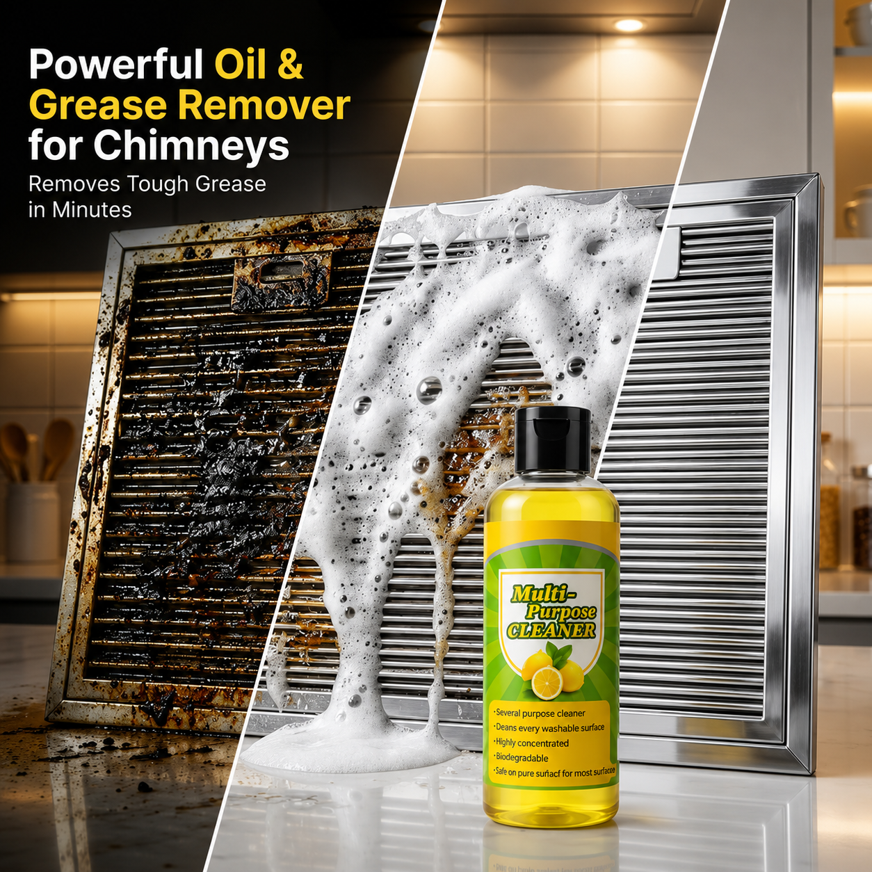 Powerful Multifunctional Cleaner – Buy 1 Get 3 FREE